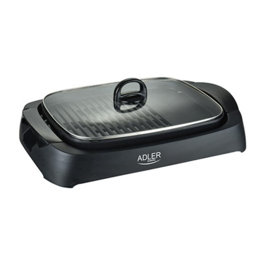 Grelhador Adler AD 6610 3000 W 2 Zonas Mesa + Plancha