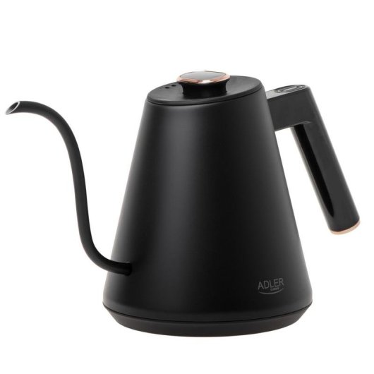 Tetera elettrica Adler AD 1349 1 L 1100 W Nero Oro