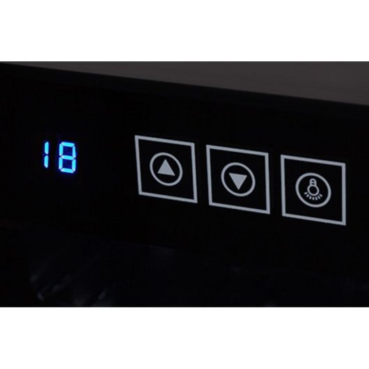 Nevera de vino termoeléctrique Adler AD 8083 12 bouteilles 50W Classe G Noir