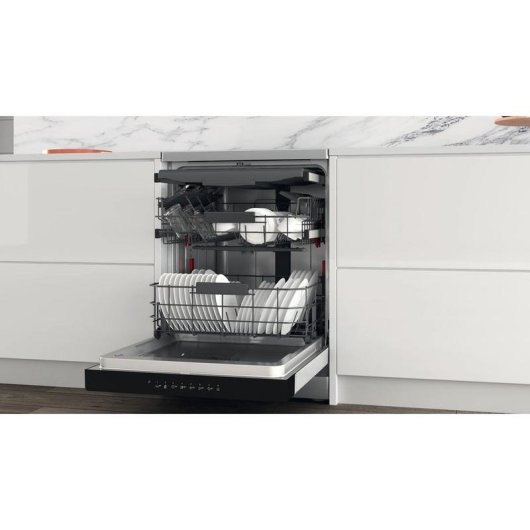 Lavastoviglie Whirlpool WFC 3C26 PF X 14 Coperti E con LED e 3 Cesti