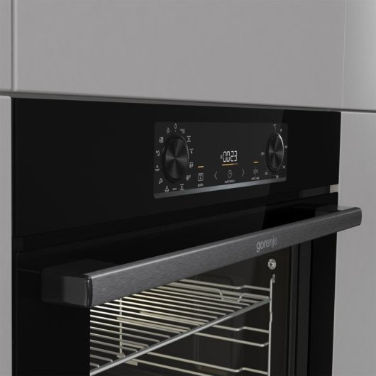 Forno da Incasso Gorenje BOS6737E13BG Pulizia Manuale 77L 60cm A Sonda Carne Nero
