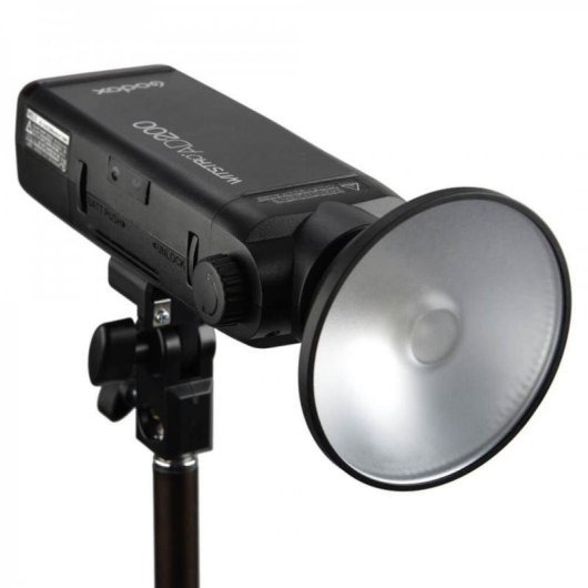 Reflektor Godox AD-M für Blitz, 104 mm, Schwarz/Grün/Hellblau/Rot/Silber/Gelb