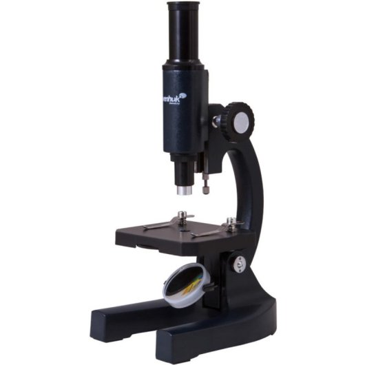 Optisches Mikroskop Levenhuk 2S NG 200x Schwarz Metall Spiegel