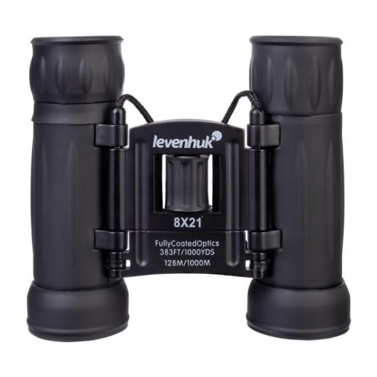 Binoculares Levenhuk Atom 8x21 Techo 8x Negro