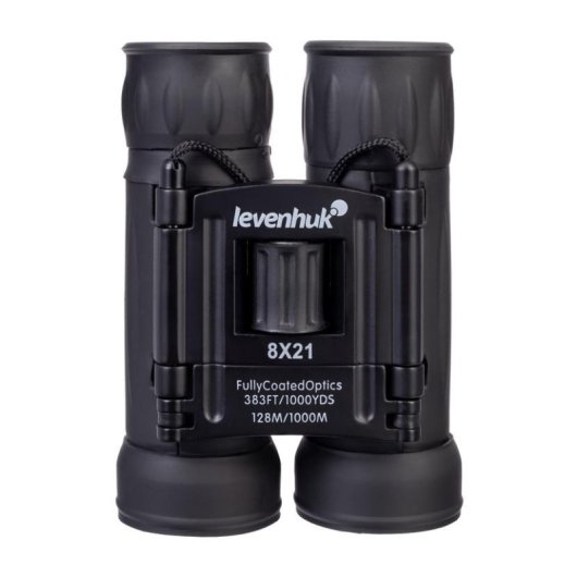 Binoculares Levenhuk Atom 8x21 Techo 8x Negro