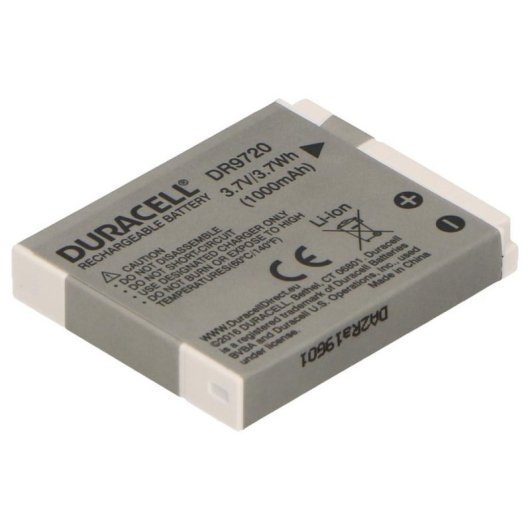 Bateria Duracell DR9720 1000 mAh 3,7 V Ião de Lítio para Câmara