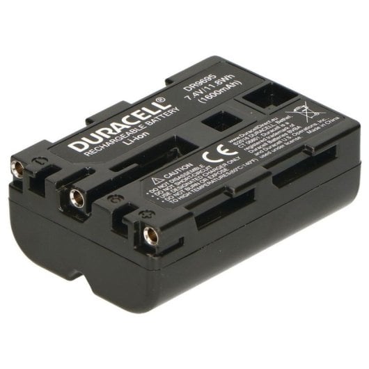 Batterie Duracell DR9695 1600 mAh 7,4 V Lithium-Ion pour Caméra