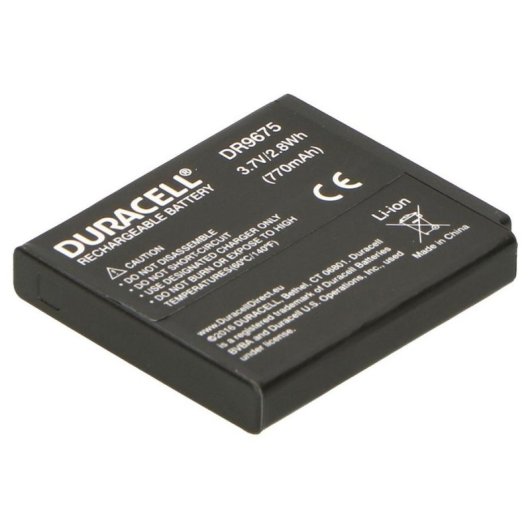 Bateria Duracell DR9675 770 mAh 3,7 V Ião de Lítio para Câmara