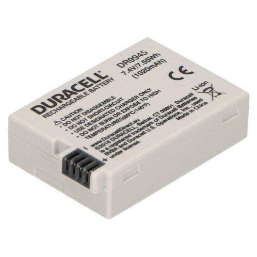 Bateria Duracell DR9945 1020 mAh 7,4 V Ião de Lítio para Câmara