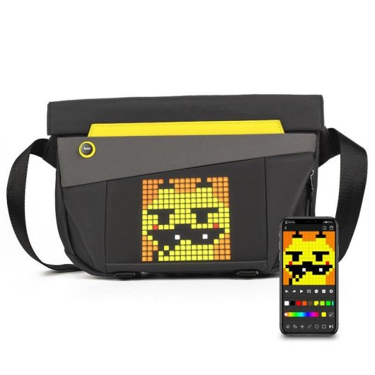 Borsa a tracolla Divoom Sling Bag V Unisex Nero 11 pollici