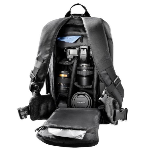 Funda mochila per fotocamera SLR Mantona 17947 Nero