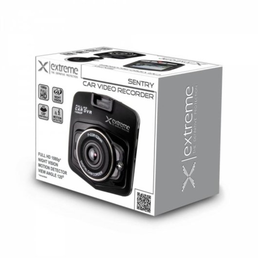 Cámara de salpicadero Esperanza XDR102 Full HD 120° LCD 2.4" Negro