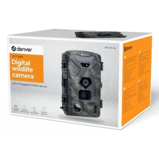 Videocamere di sorveglianza Denver WCT-8016 4K Visione Notturna Interno ed Esterno