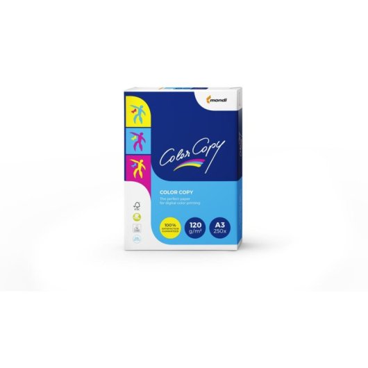 Papel Mondi EA48 A3 250 folhas 120 g/m² para cópias