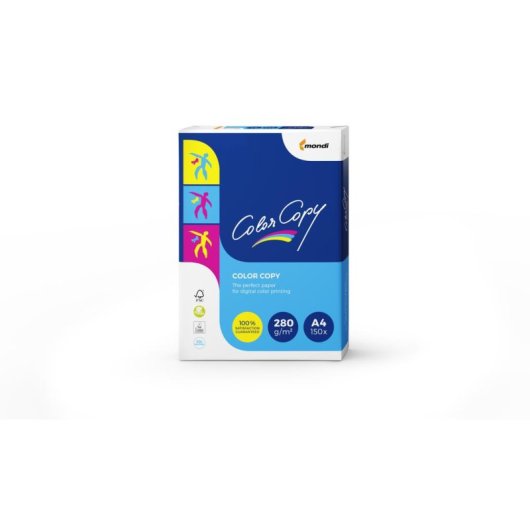 Papel Mondi Color Copy A4 280 g/m² Mate 150 folhas