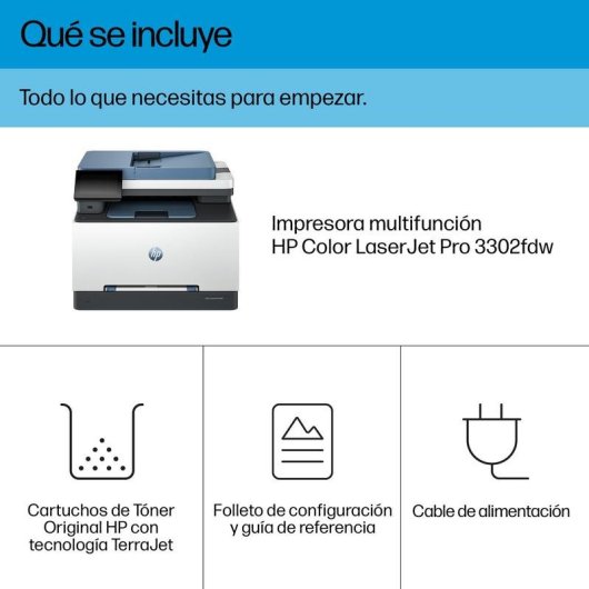 Multifunktion HP Color LaserJet Pro 3302fdw Laser Farbe WiFi Fax Duplex