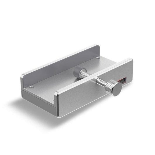 Hub Orico 5 puertos 5 Gbps USB 3.2 Gen 1 modelo ALL-USB3-HUB-4-CLIP Plata