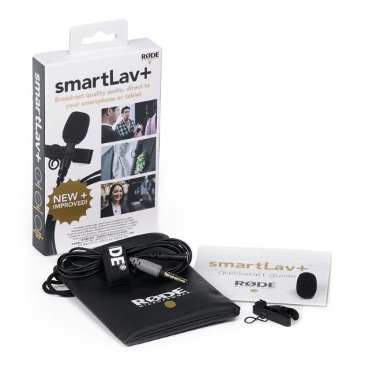 Mikrofon Rode SmartLav+ kabelgebunden omnidirektional für Smartphone 20-20000 Hz
