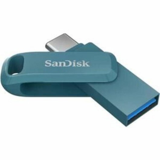 Unidad flash SanDisk Ultra Dual Drive Go 1 TB USB Tipo C 3.2 Gen 1 400 MB/s Turquesa