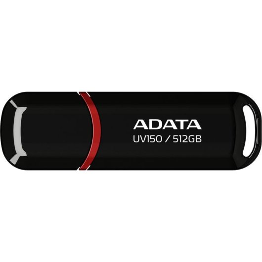 USB-Stick ADATA UV150 512 GB USB 3.2 Gen 1 Schwarz Rot
