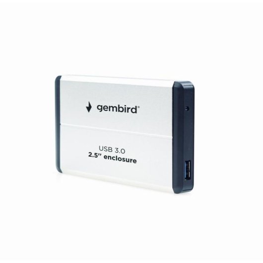 Caixa PC Gembird EE2-U3S-2-S 2,5'' Alumínio Prateado USB 3.2 Gen 1 SATA