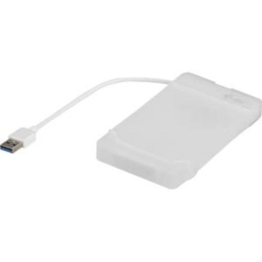Custodia Esterna I-TEC MySafe USB 3.0 2.5'' Plastica Bianca con LED e Cavo Integrato