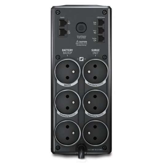 Sai APC 900VA Batería Plomo Ácido 8 Horas Protección Sobretensiones USB RJ45