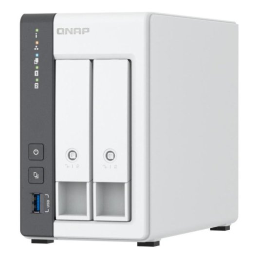 Servidor NAS QNAP TS-216G Torre 2 Bahías 4GB RAM 2,5GbE ARM Cortex-A55 Hot-Swap