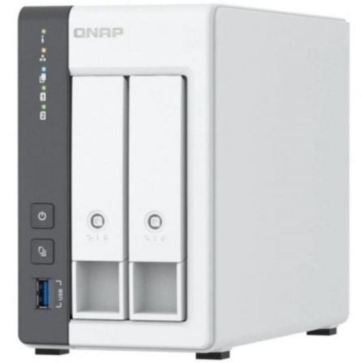 Servidor NAS QNAP TS-216G Torre 2 Bahías 4GB RAM 2,5GbE ARM Cortex-A55 Hot-Swap