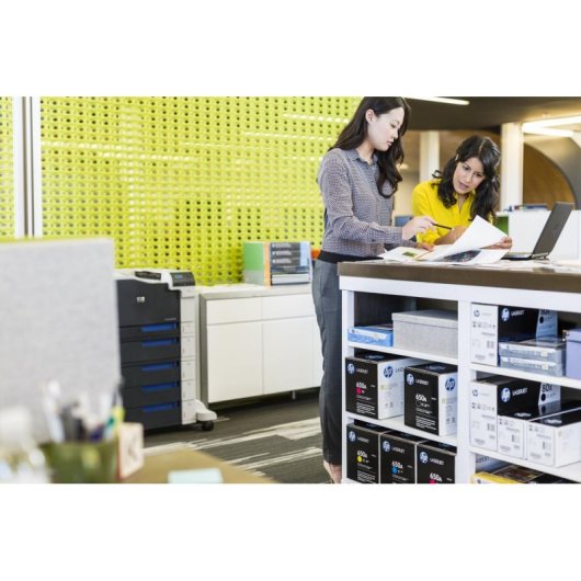 Impressora Laser Ethernet HP Color LaserJet Pro CP5225dn Multifunções A3 Cor