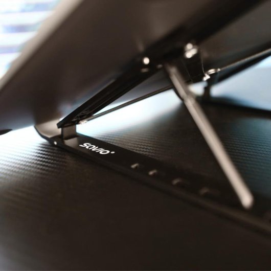 Savio PB-05 Soporte portátil para portátil y tablet Mesa 0°-40° Ajustable hasta 18" Máx 245g