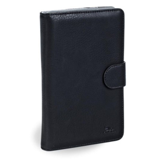 Capa Folio RivaCase 3017 para Tablet 10.1" Cualquier Marca Pele Sintética Preta