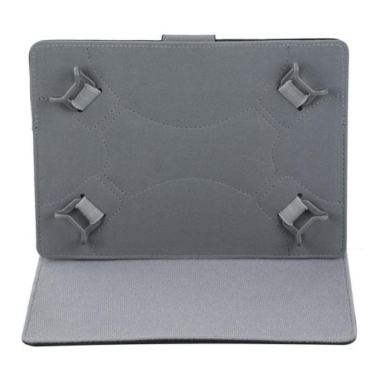 Capa Folio RivaCase 3017 para Tablet 10.1" Cualquier Marca Pele Sintética Preta
