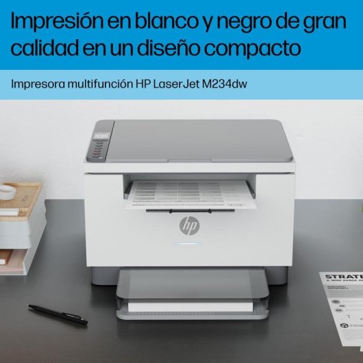 Impresora Láser Wi-Fi HP M234dw Multifunción con Dúplex y Escáner