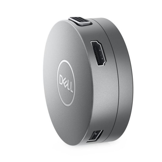 Adaptateur USB-C 7 en 1 Dell DA310 Pro Plata