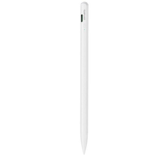 4smarts Digital Stift für iPad, Kompatibel mit iPad Mini, Air und Pro, Weiß