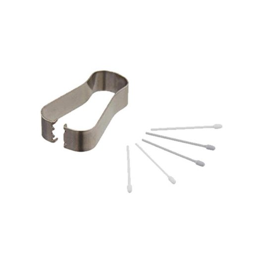 Remplacement pour téléphone Samsung GH98-40270B métal blanc 5 pièces
