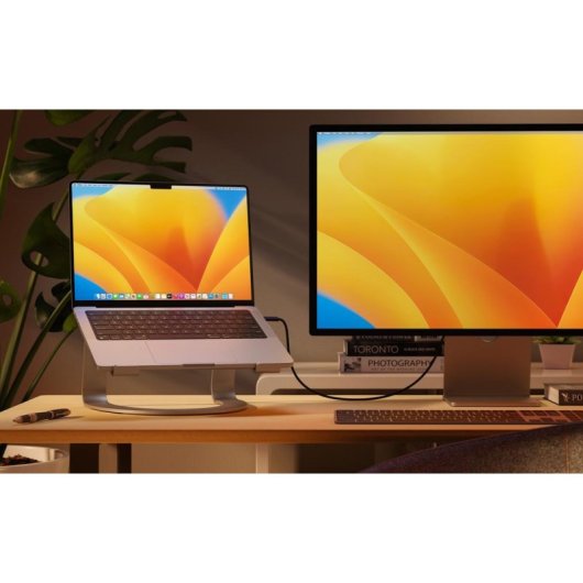 Twelve South Curve SE Monitorständer Unabhängig Aluminium Silber für 1 Bildschirm