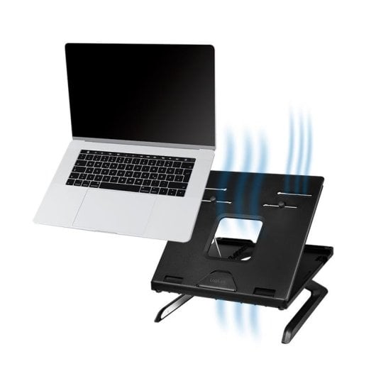 LogiLink AA0133 Supporto per portatile Tavolo 10 a 16" Pieghevole Regolabile Max 875 g