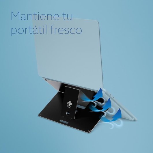 R-GO Tools R-Go Riser Attachable Soporte portátil ajustable 10 a 22" Máx 5Kg