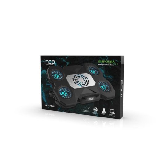 Almohadilla de refrigeración Inca INC-614GMS para portátiles