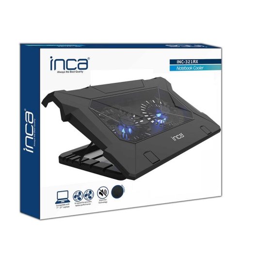 Ventilateur supplémentaire Inca INC-321RX 17" 1000RPM double avec éclairage bleu