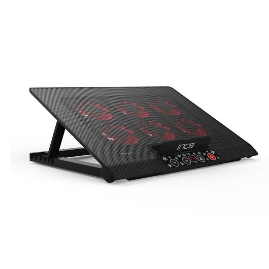 Ventilateur supplémentaire Inca INC-601GMS 17" 2500RPM avec éclairage rouge et commandes