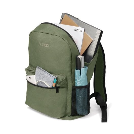 Mochila Dicota BASE XX D31965 pour portable 15.6" 350 g vert olive