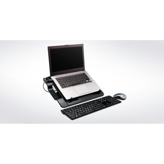 Ventilador suplementario Cooler Master NotePal Ergostand III 17" 800RPM USB con 4 puertos