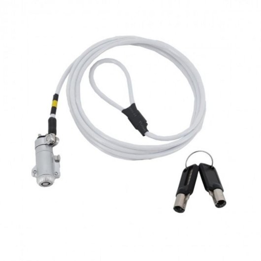 Cavo antifurto Mobilis 1,8 m Nano Brecha Chiave Nero Grigio