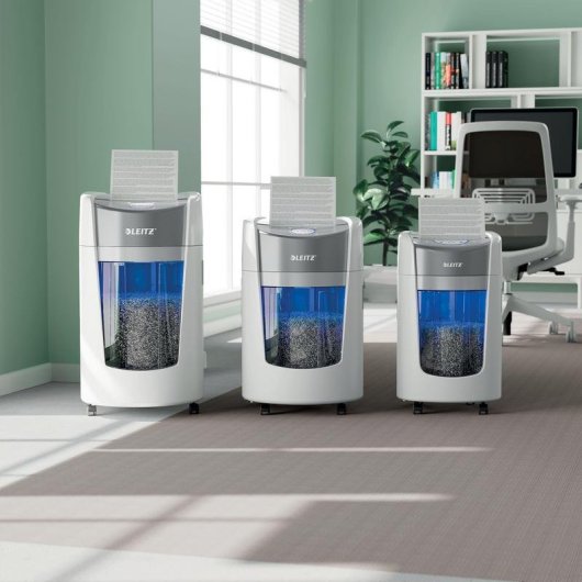 Trituradora de papel Leitz IQ OptiMax Home Office 225 Microcorte 15 L