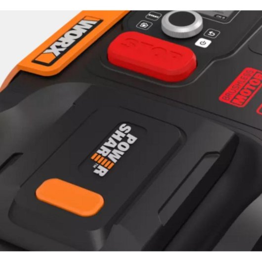 Robot cortacésped Worx WR165E 500 m² 18 cm Batería Ión Litio