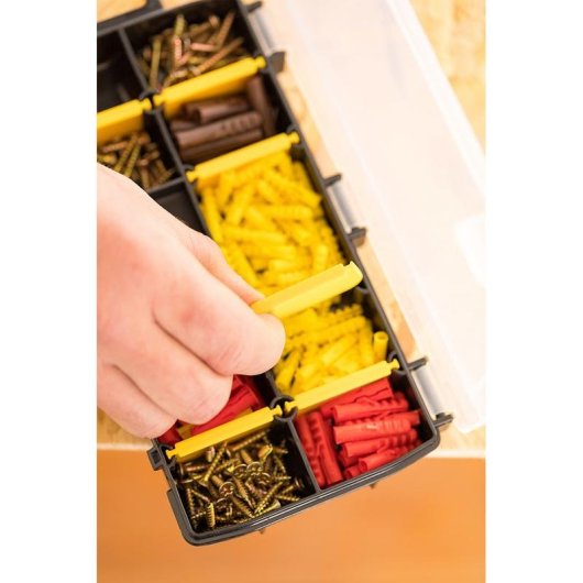 Bandeja de Almacenamiento Stanley STST81679-1 Rectangular 10 Compartimentos