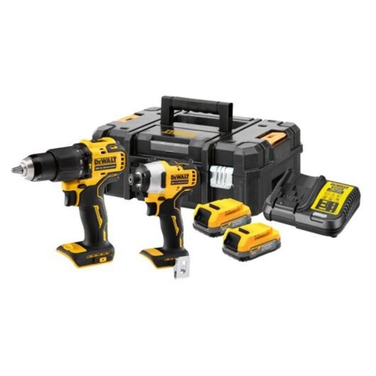 Kit de herramientas eléctricas DeWALT DCK2062E2T-QW 1/4" 200 Nm 2 baterías